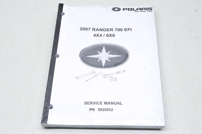 OEM Polaris 9920852 Service Manual 07 Ranger 700/EFI NOS
