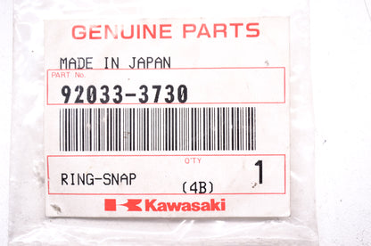 New OEM Kawasaki 92033-3730 Snap Ring NOS