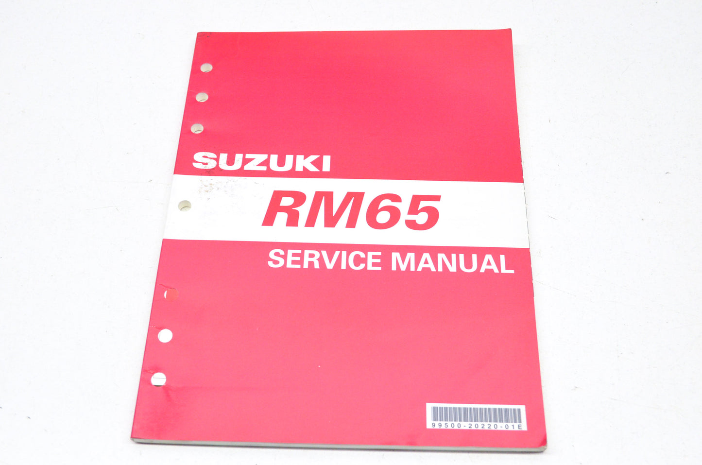 OEM Suzuki 99500-20220-01E Service Manual RM65 2003-04