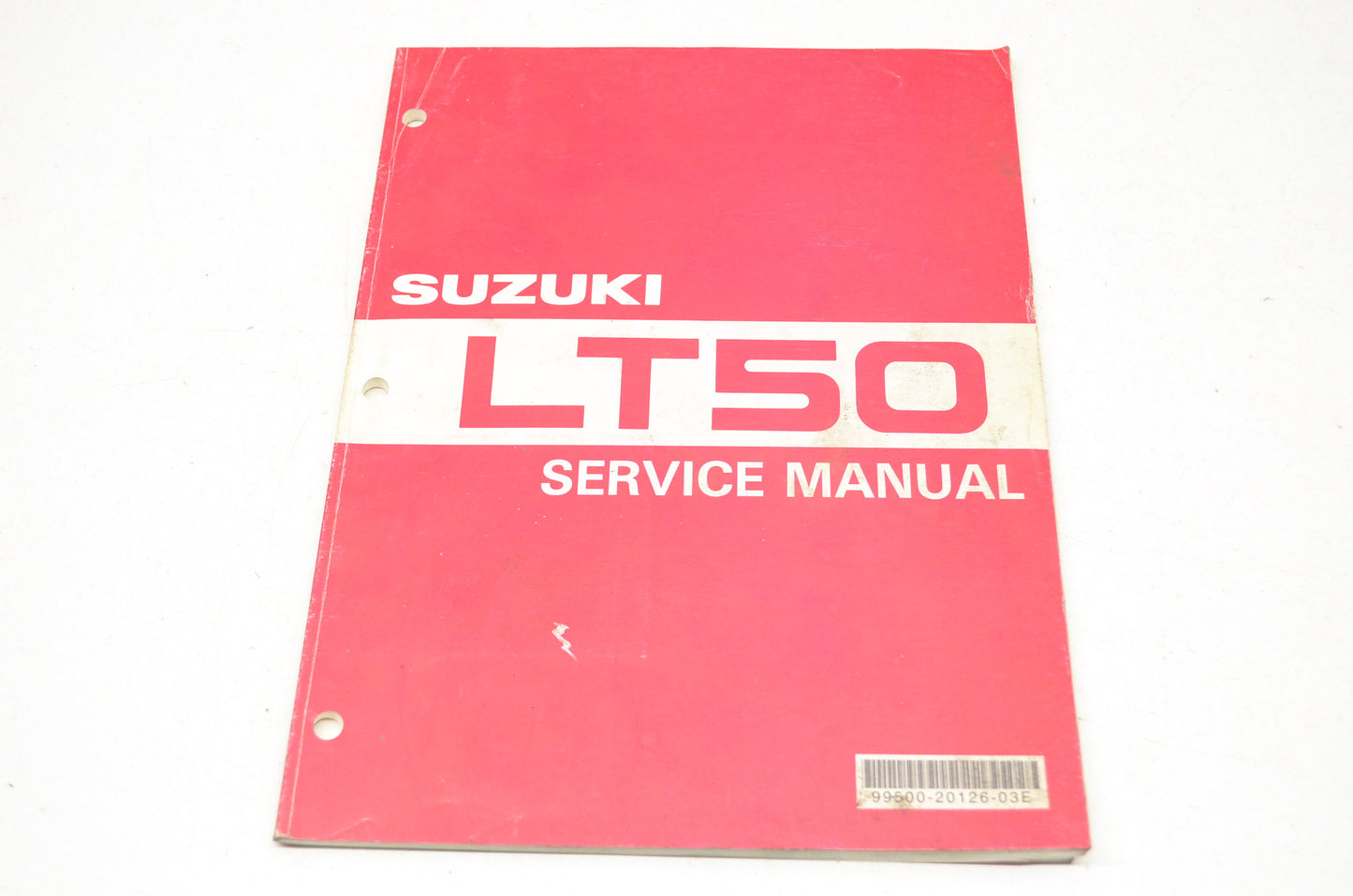 OEM Suzuki 99500-20126-03E Service Manual LT50 1984-2005