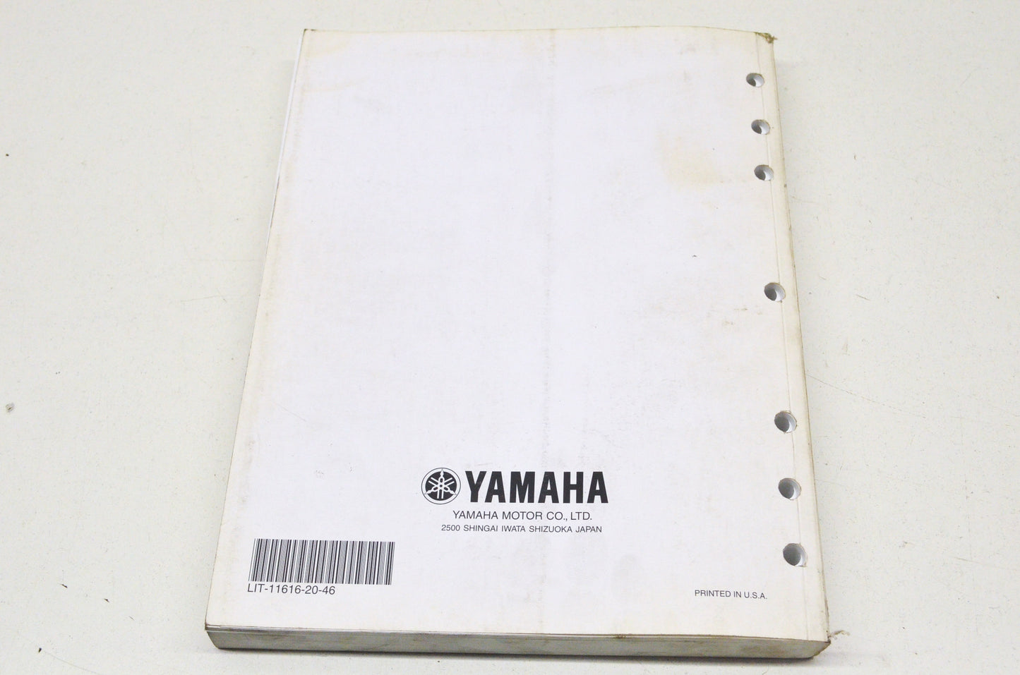 OEM Yamaha LIT-11616-20-46 YFM35FGIW Service Manual