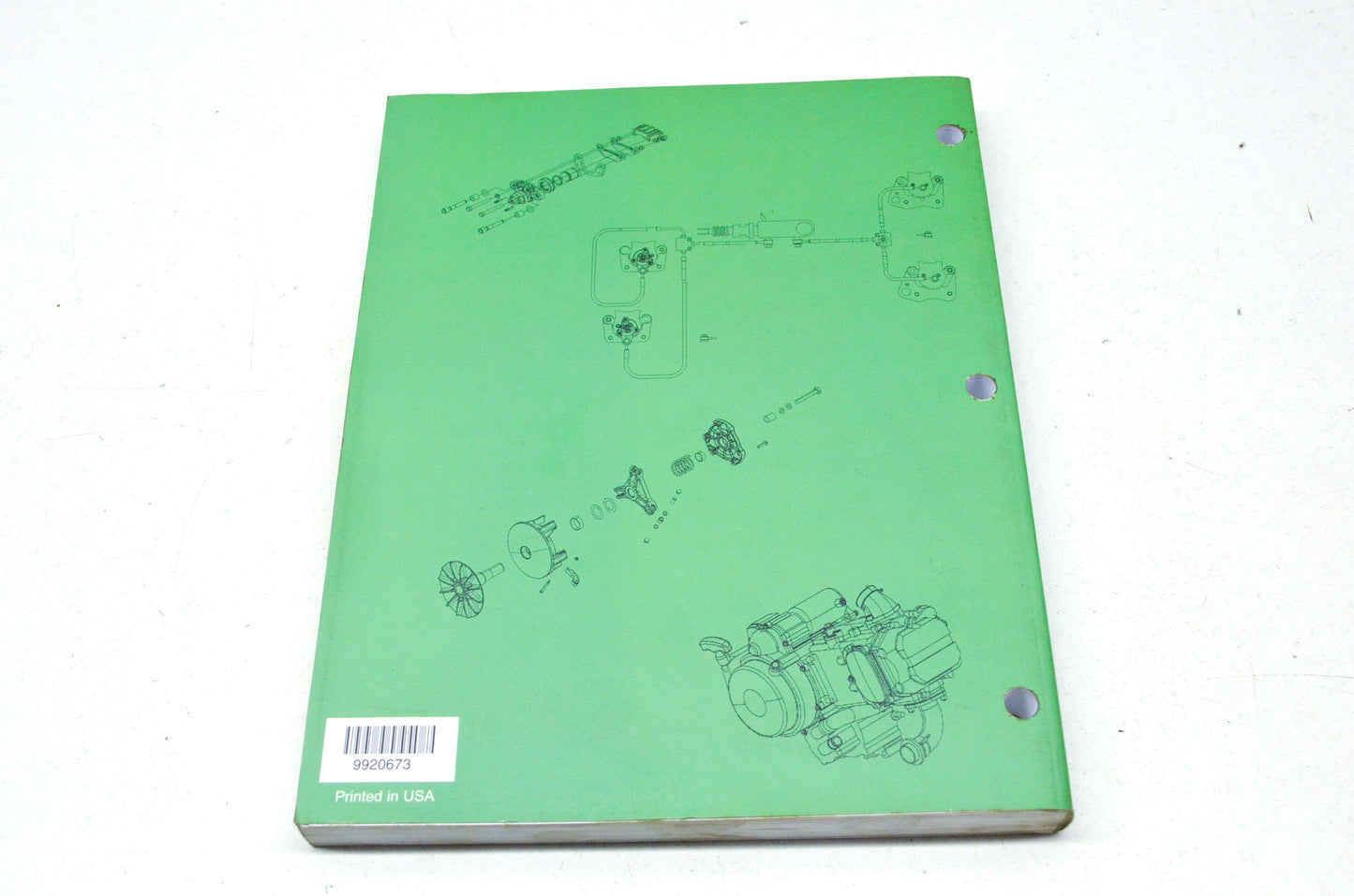 OEM Polaris 9920673 Service Manual 06 Ranger 500 EFI 4X4