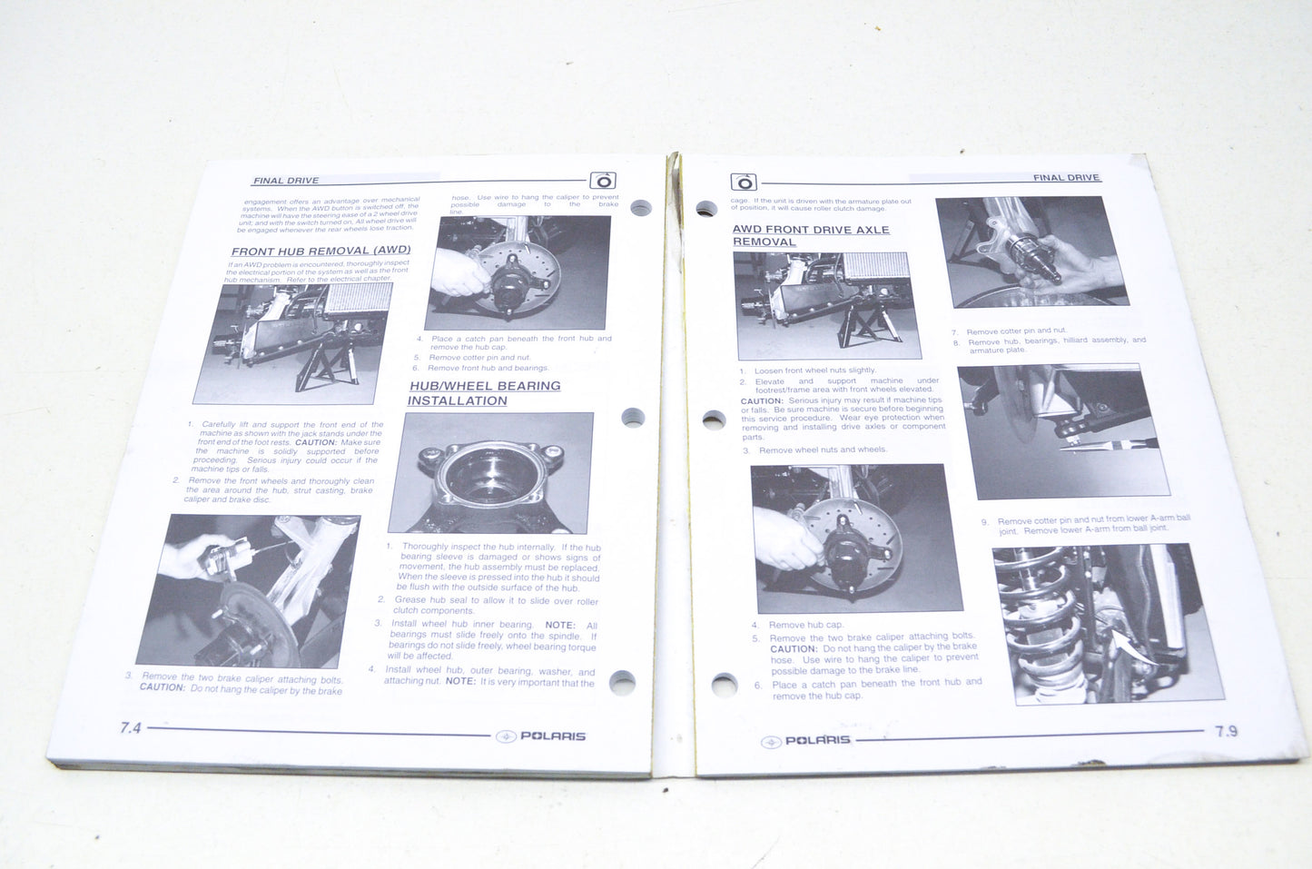 OEM Polaris 9918060 Service Manual 03 Scrambler 500 4X4