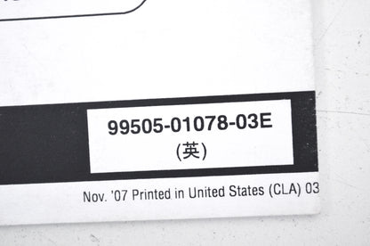 OEM Suzuki 99505-01078-03E Assembly and Pre-Delivery Service Guide LT-A400/FK8
