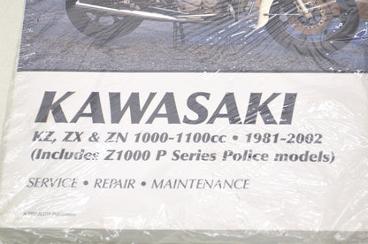New Clymer Kawasaki KZ, ZX,ZN 100-1100cc 81-02 Service Repair & Maintenance Manu