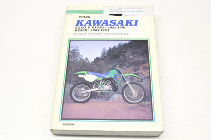 New Clymer Kawasaki KX125 & KX250 82-91 KX500 83-93 Service Repair & Maintenance