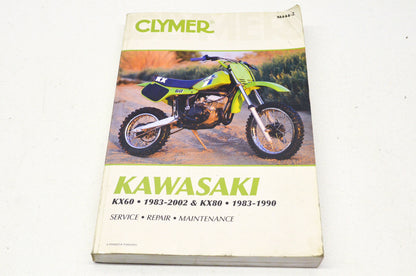 Clymer Kawasaki KX60 83-02, KX80 83-90 Service Repair & Maintenance Manual