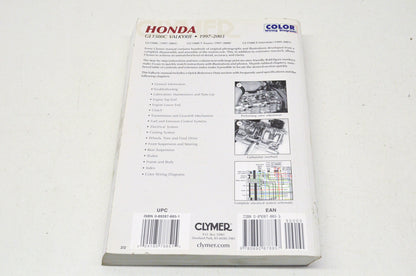 Clymer Honda GL1500C Valkyrie 97-03 Service Repair & Maintenance Manual