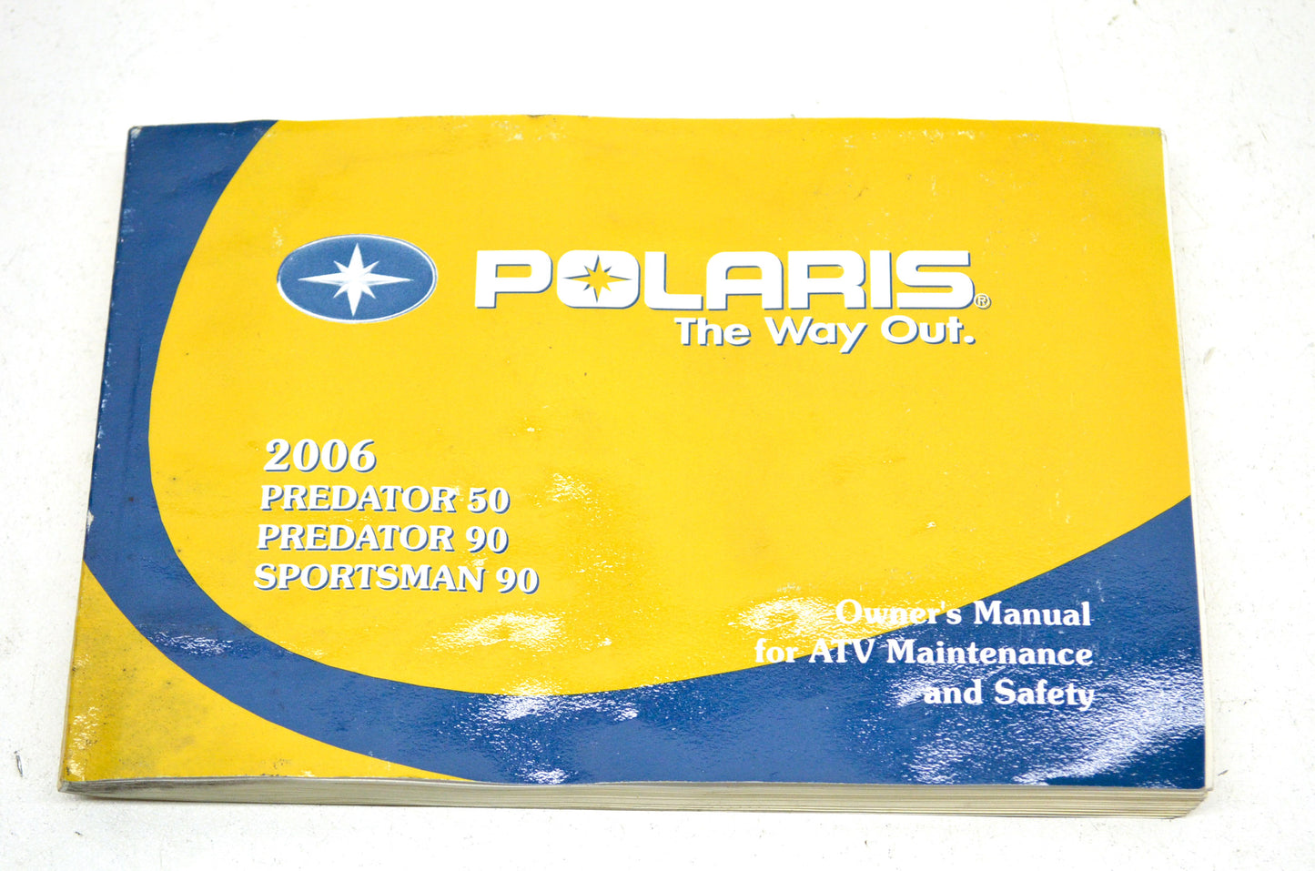 OEM Polaris 9920229 Owner's Manual 06 Sportsman 90/PRED 50/90