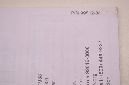 OEM Suzuki 99512-04 You & Your Motorcycle Riding Tips Manual NOS