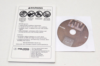 OEM Polaris 9921298 Owner's Manual 08 Scrambler 500 4x4 NOS