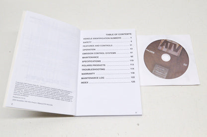 OEM Polaris 9921298 Owner's Manual 08 Scrambler 500 4x4 NOS