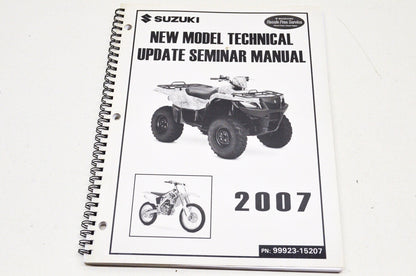 OEM Suzuki 99923-15207 Model Technical Update Seminar 07 Manual