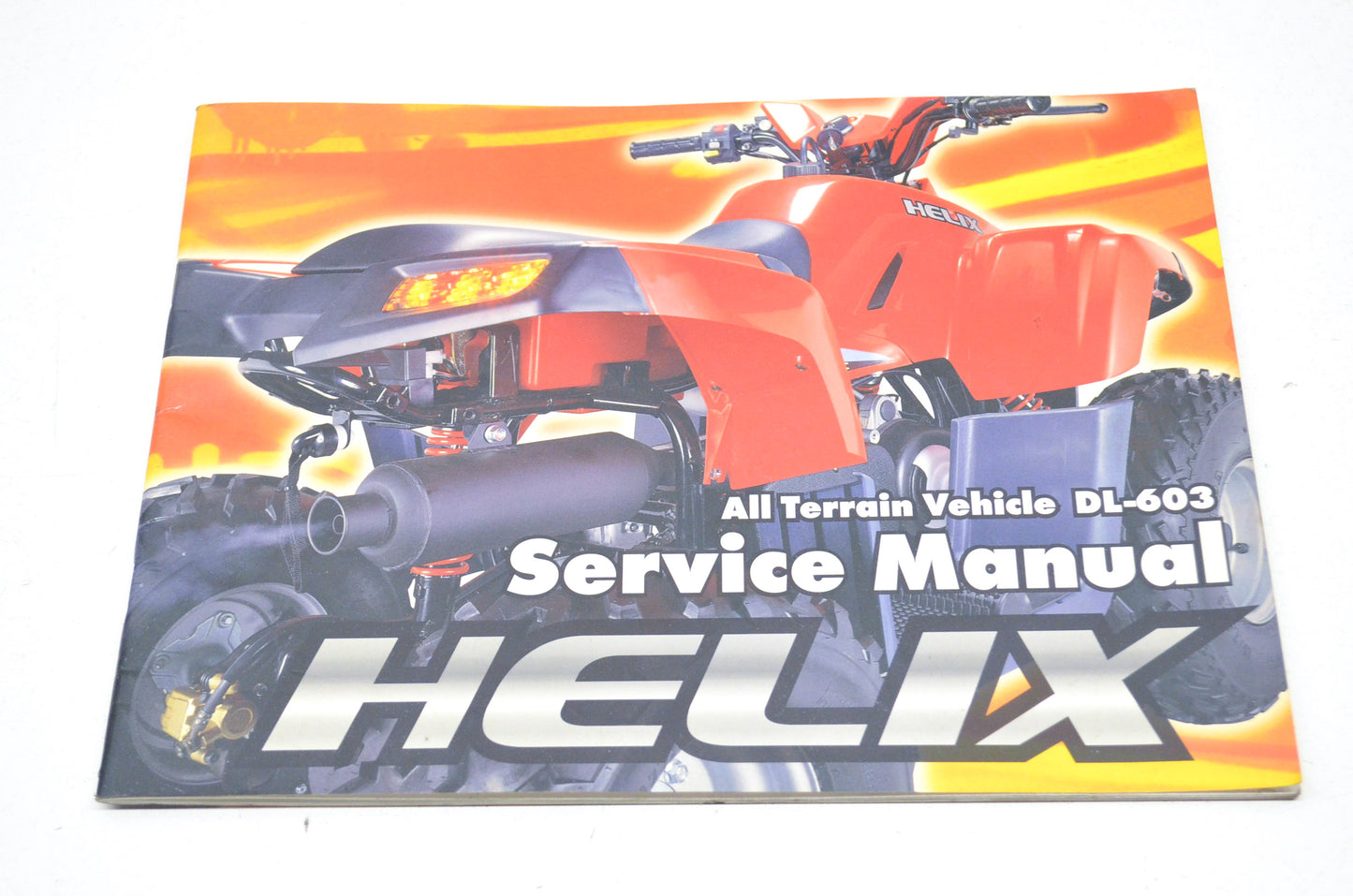New Dinli Service Manual DL-603 Helix NOS