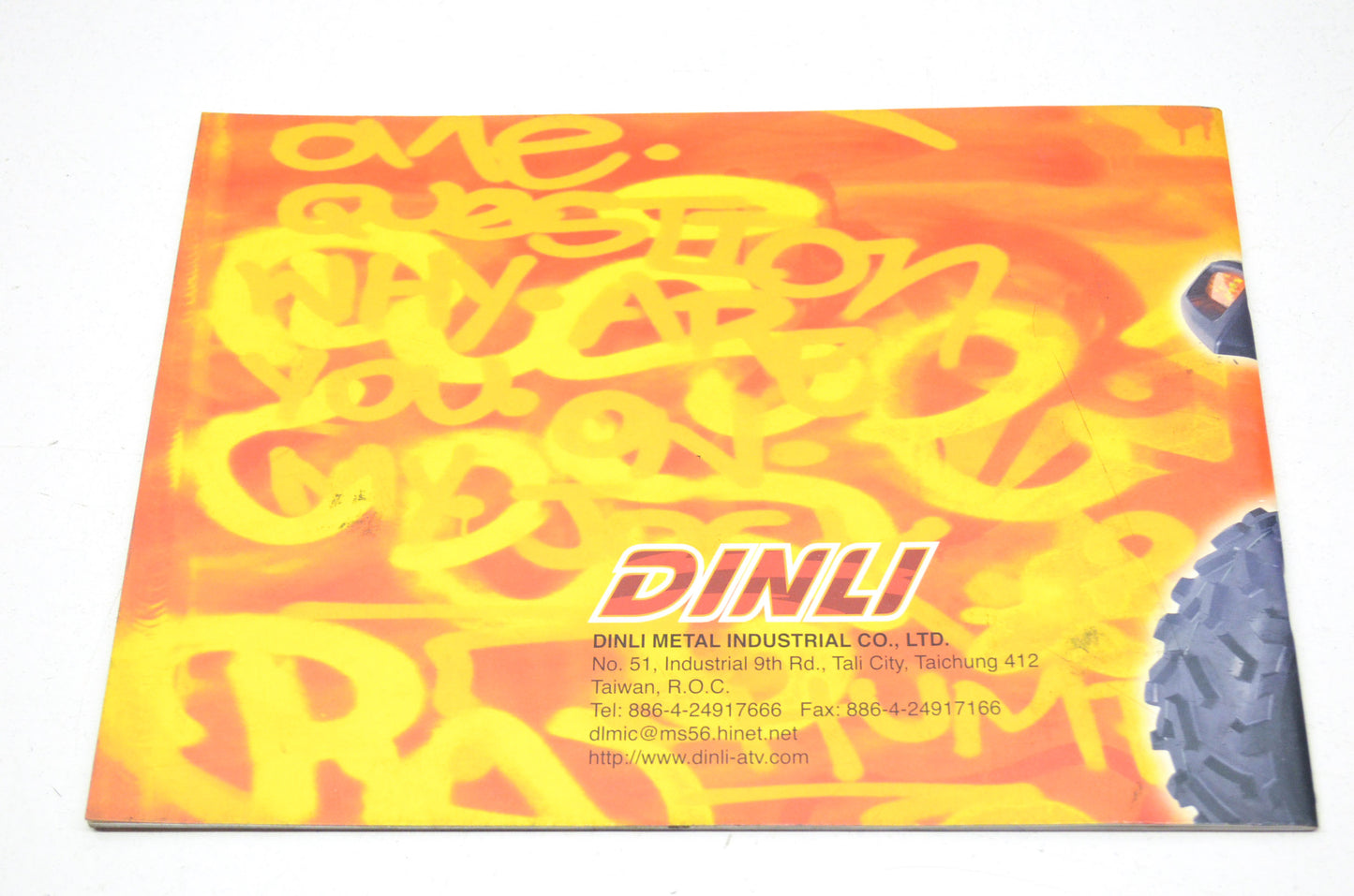 New Dinli Service Manual DL-603 Helix NOS
