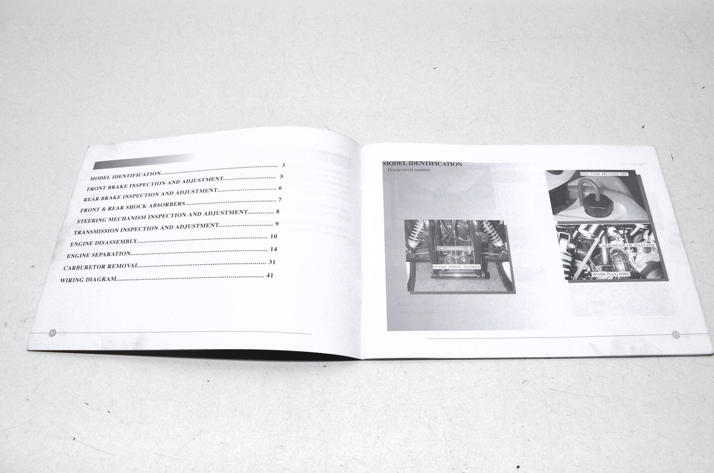 New Dinli Service Manual DL-603 Helix NOS