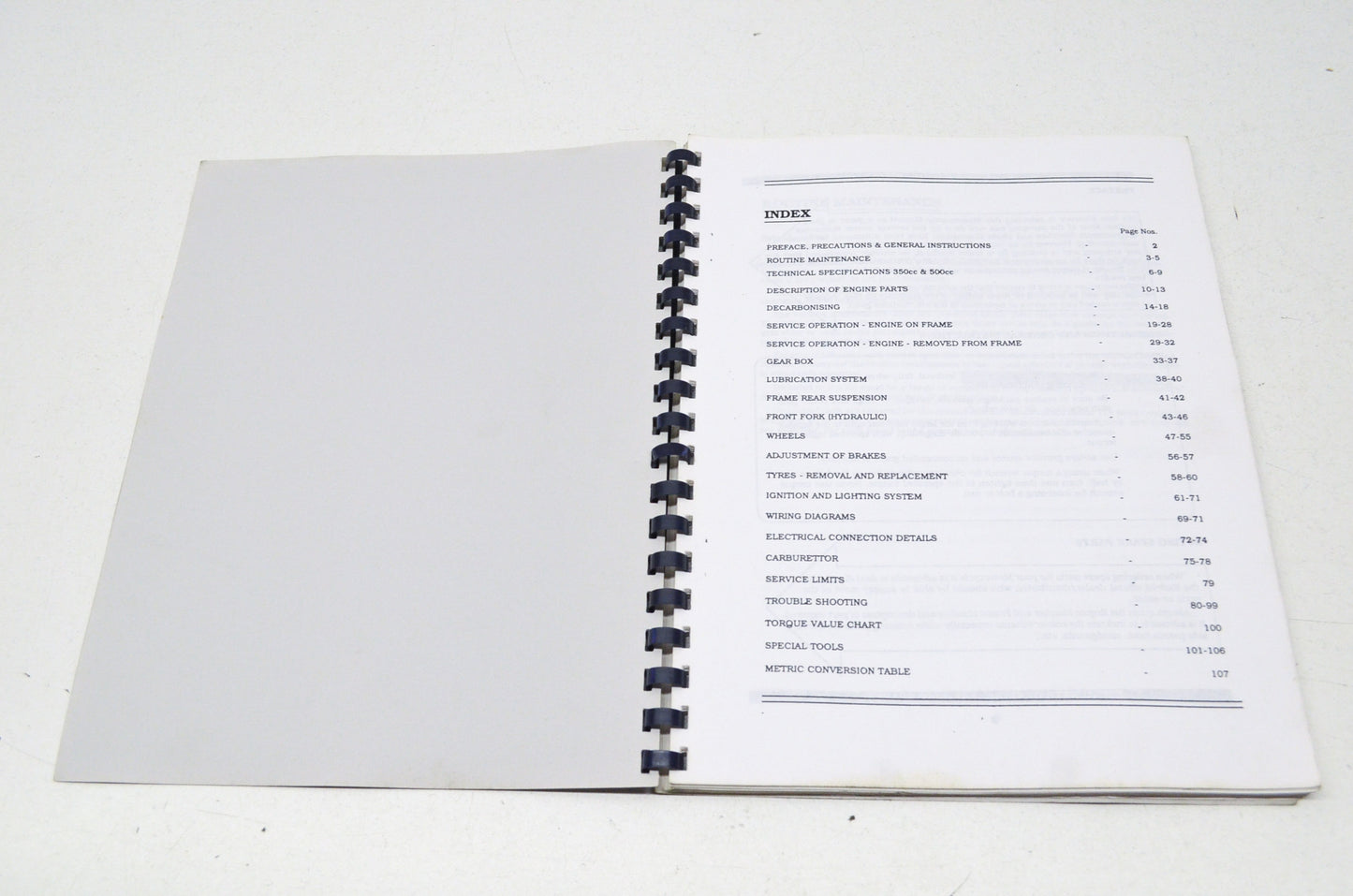 Royal Enfield Bullet Work Shop Manual