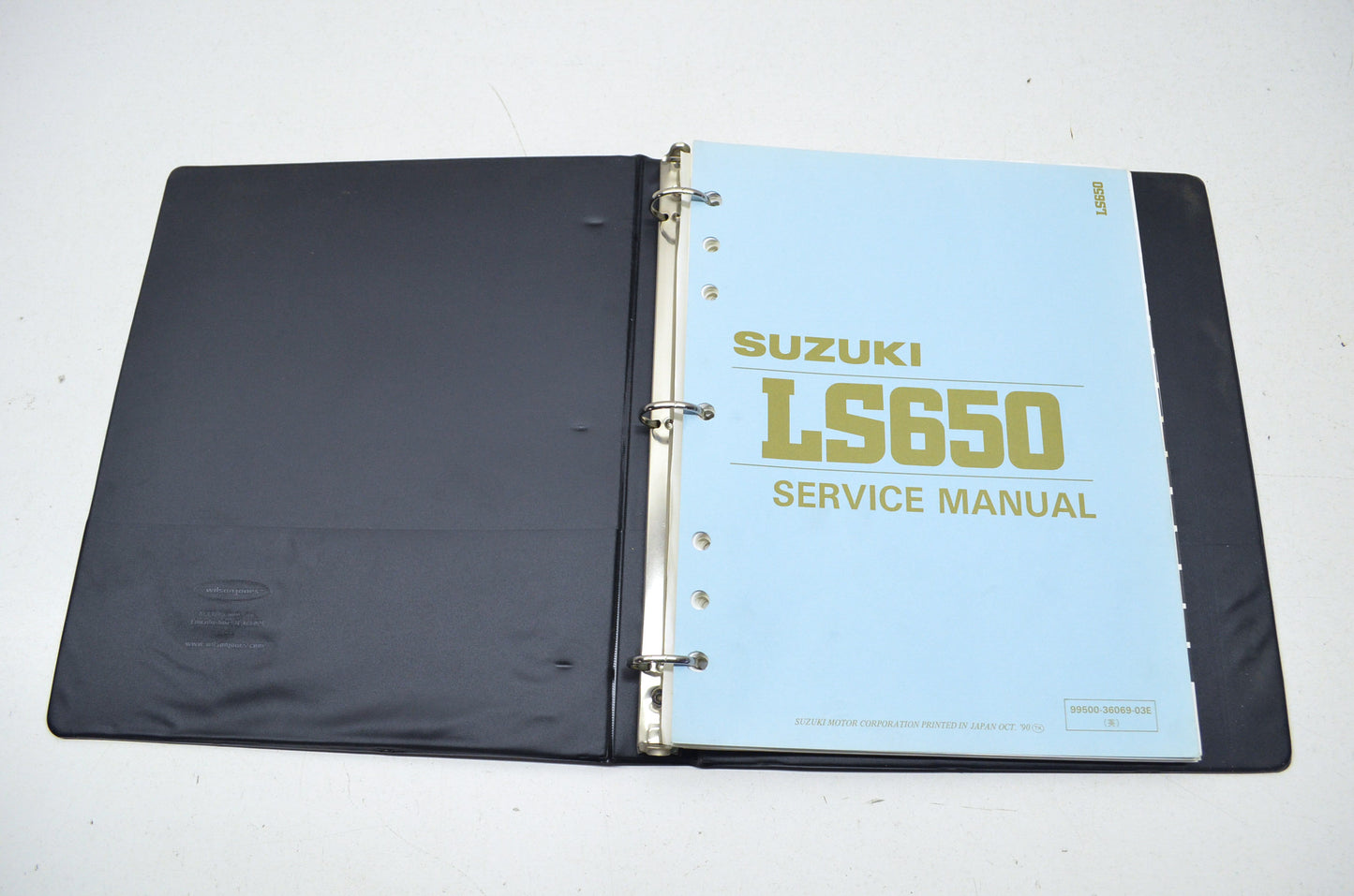 OEM Suzuki 99500-36069-03E Service Manual LS650 1986-2009