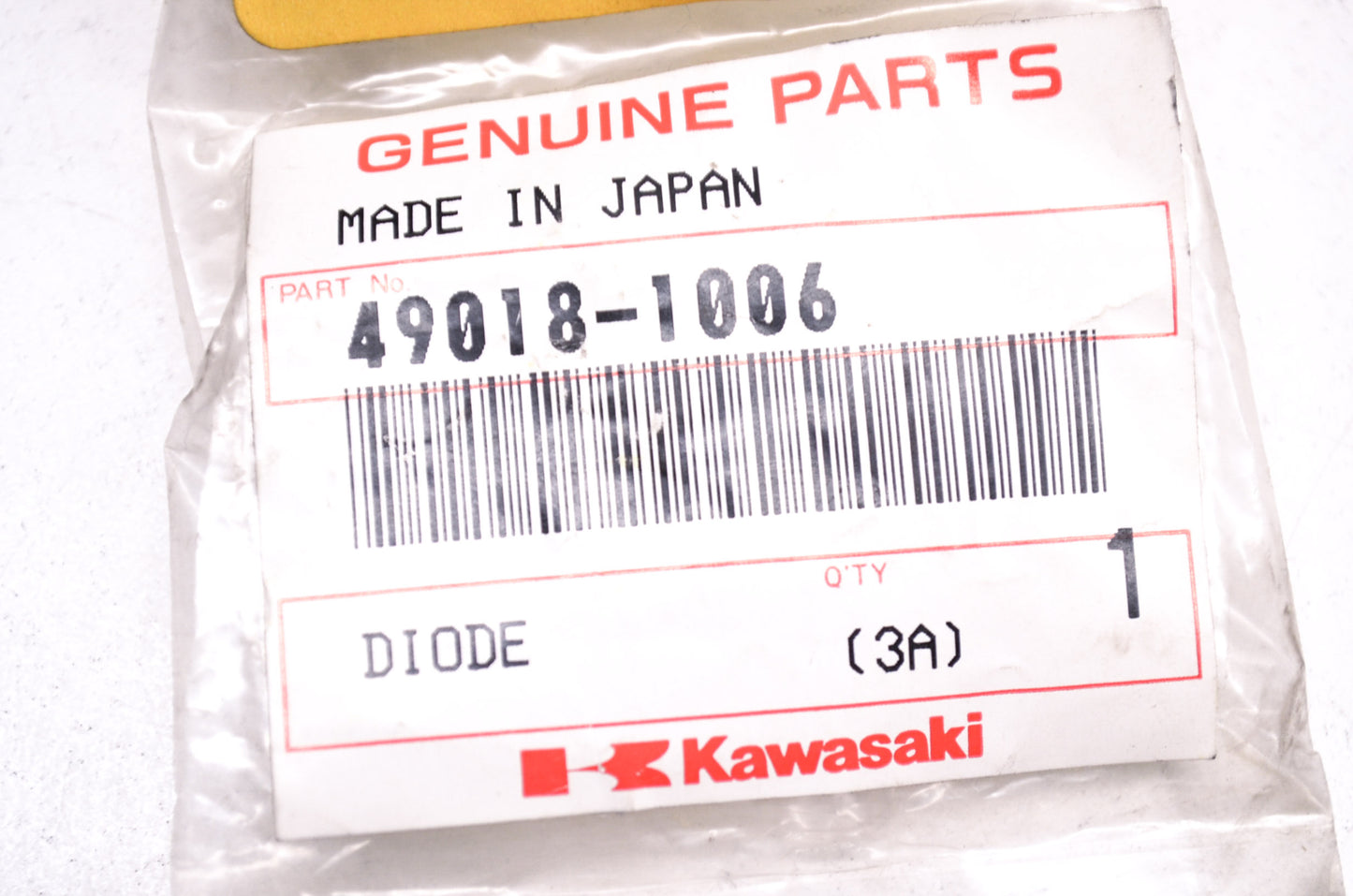 OEM Kawasaki 49018-1006 Diode NOS