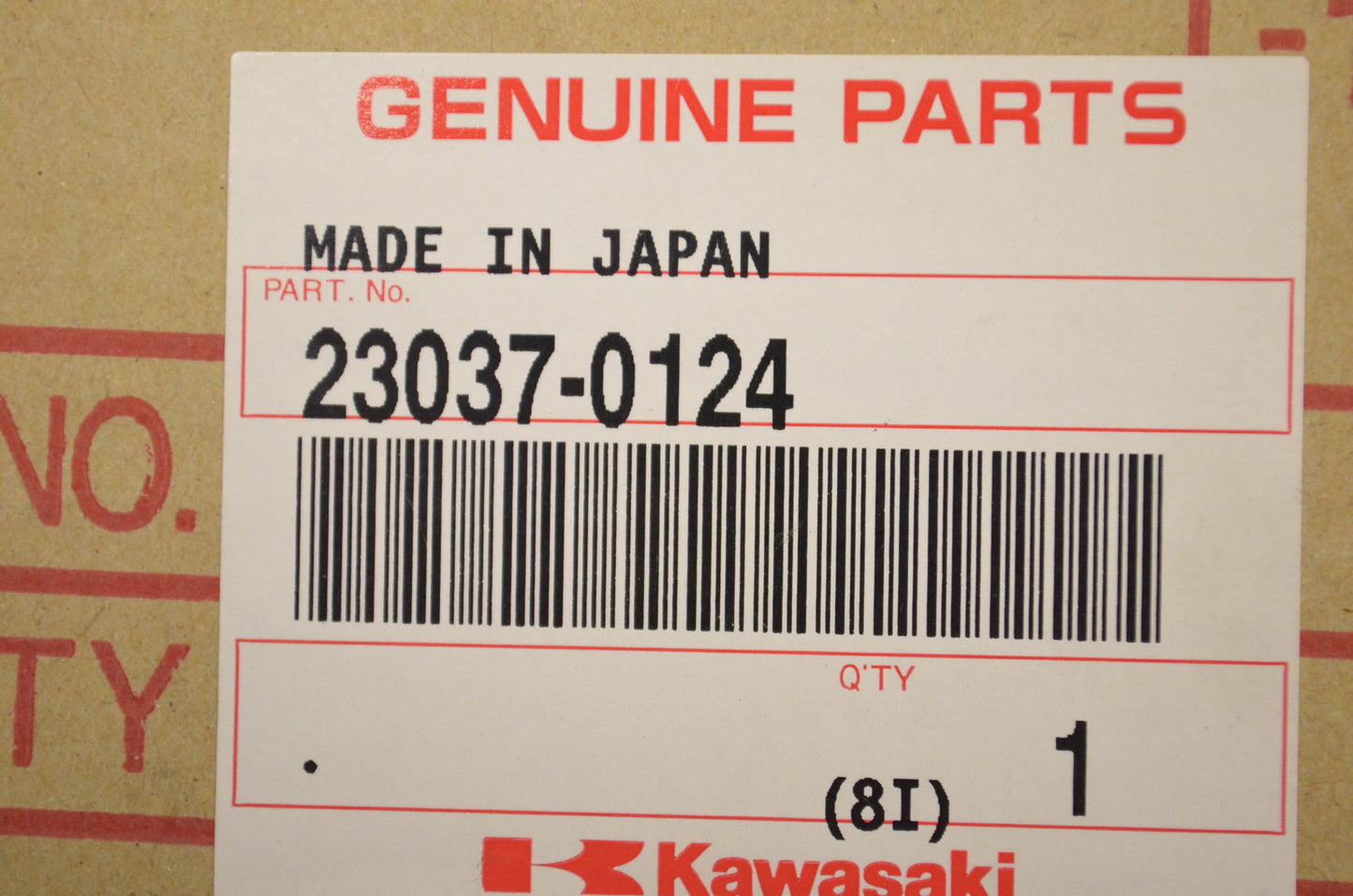 OEM Kawasaki 23037-0124 Right Rear Signal Lamp Assembly NOS