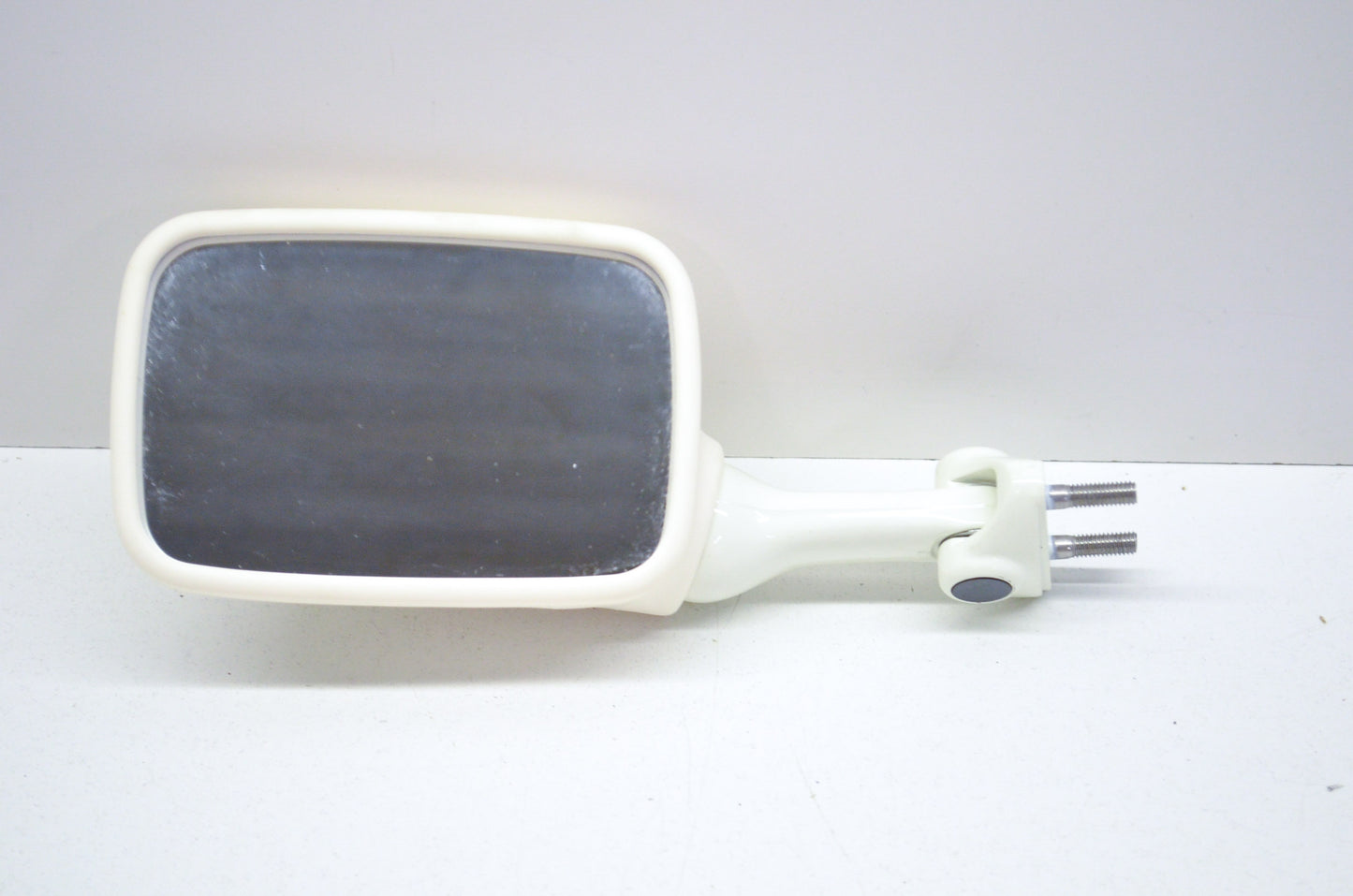 Left Hand Mirror Assembly White NOS