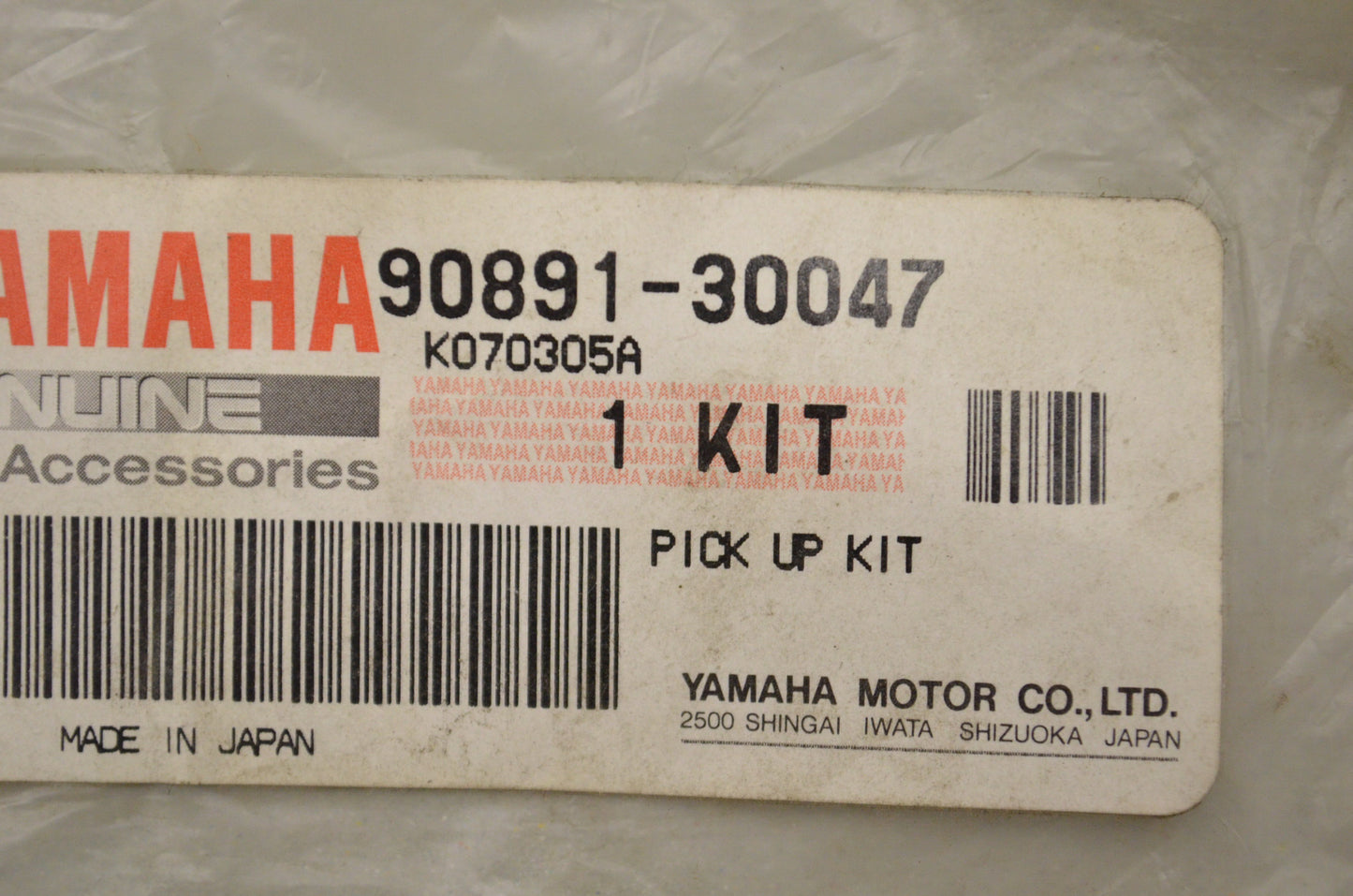 New OEM Yamaha 90891-30047-00 Pick up Kit NOS