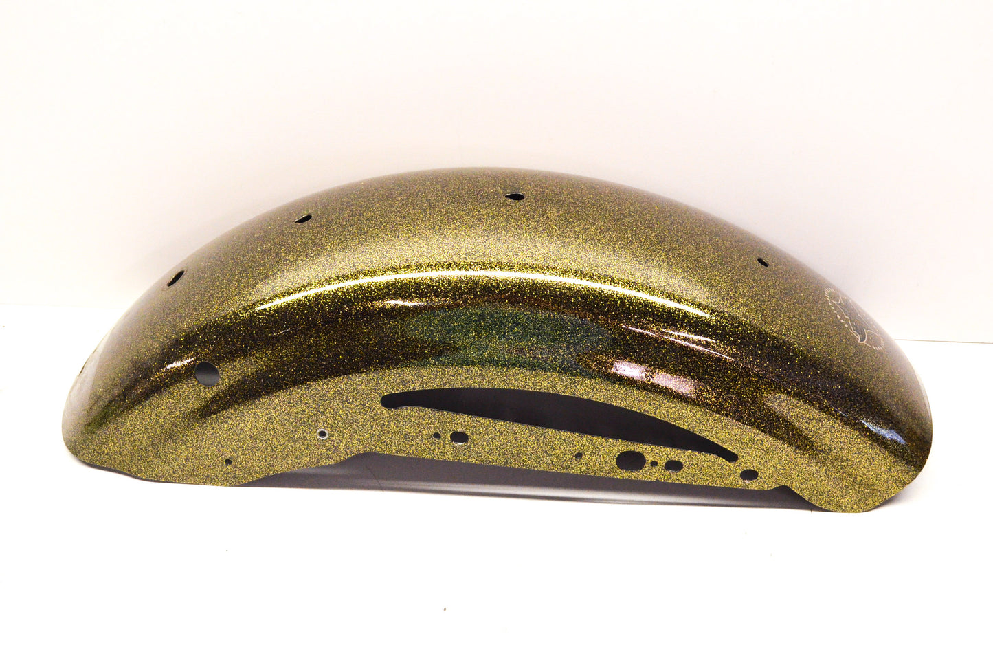 Sportster Hard Candy Custom Black Gold Flake Rear Fender NOS