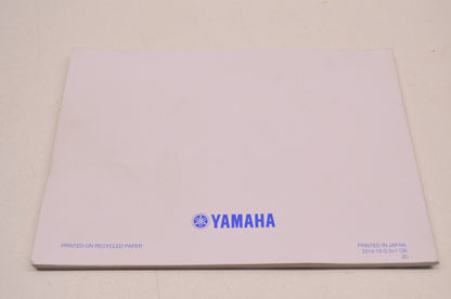 OEM Yamaha Super Tenere XTZ12EF XTZ12EFC Owner's Manual LIT-11626-28-49