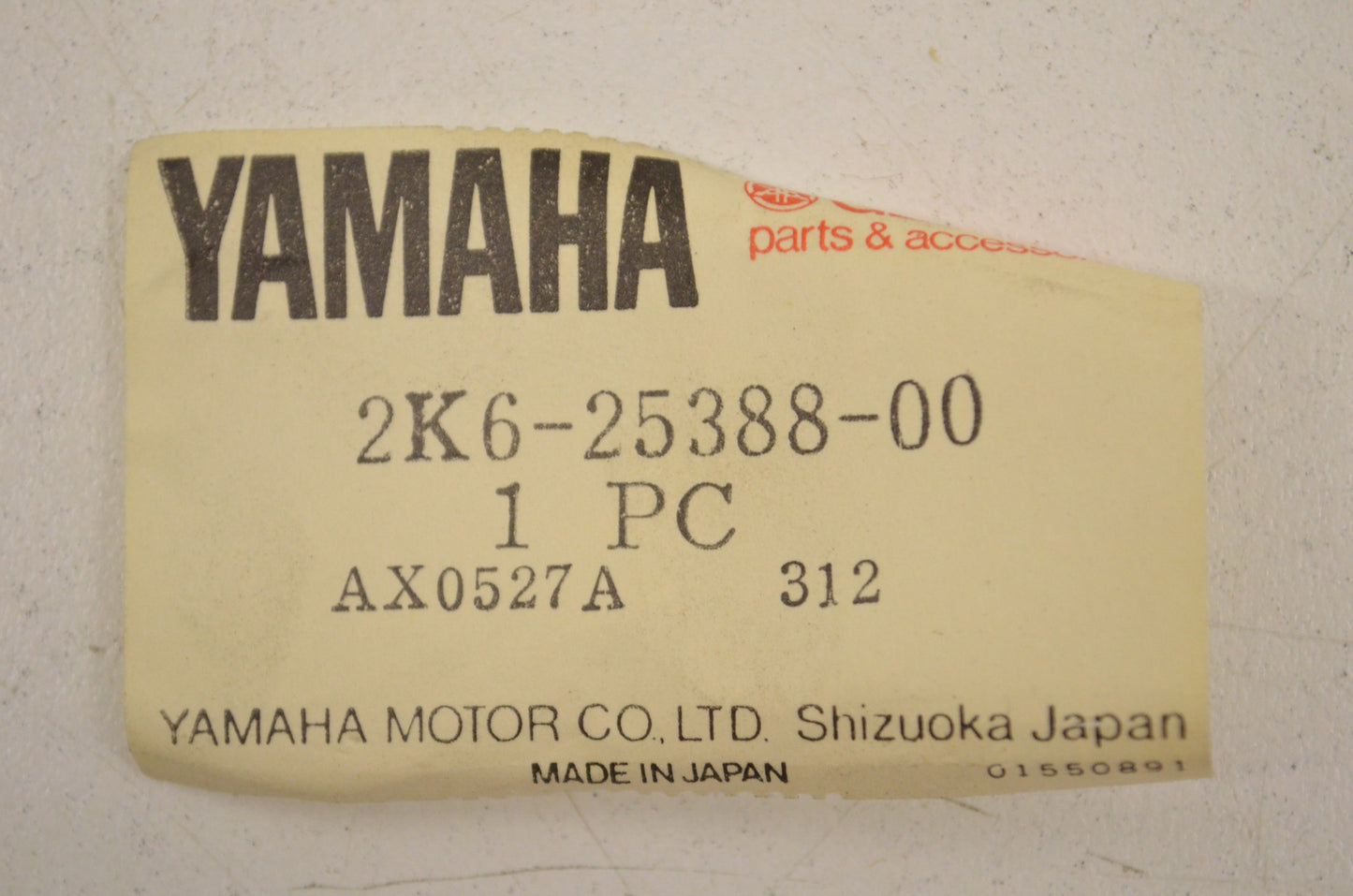 OEM Yamaha 2K6-25388-00-00 Chain 1 Puller NOS