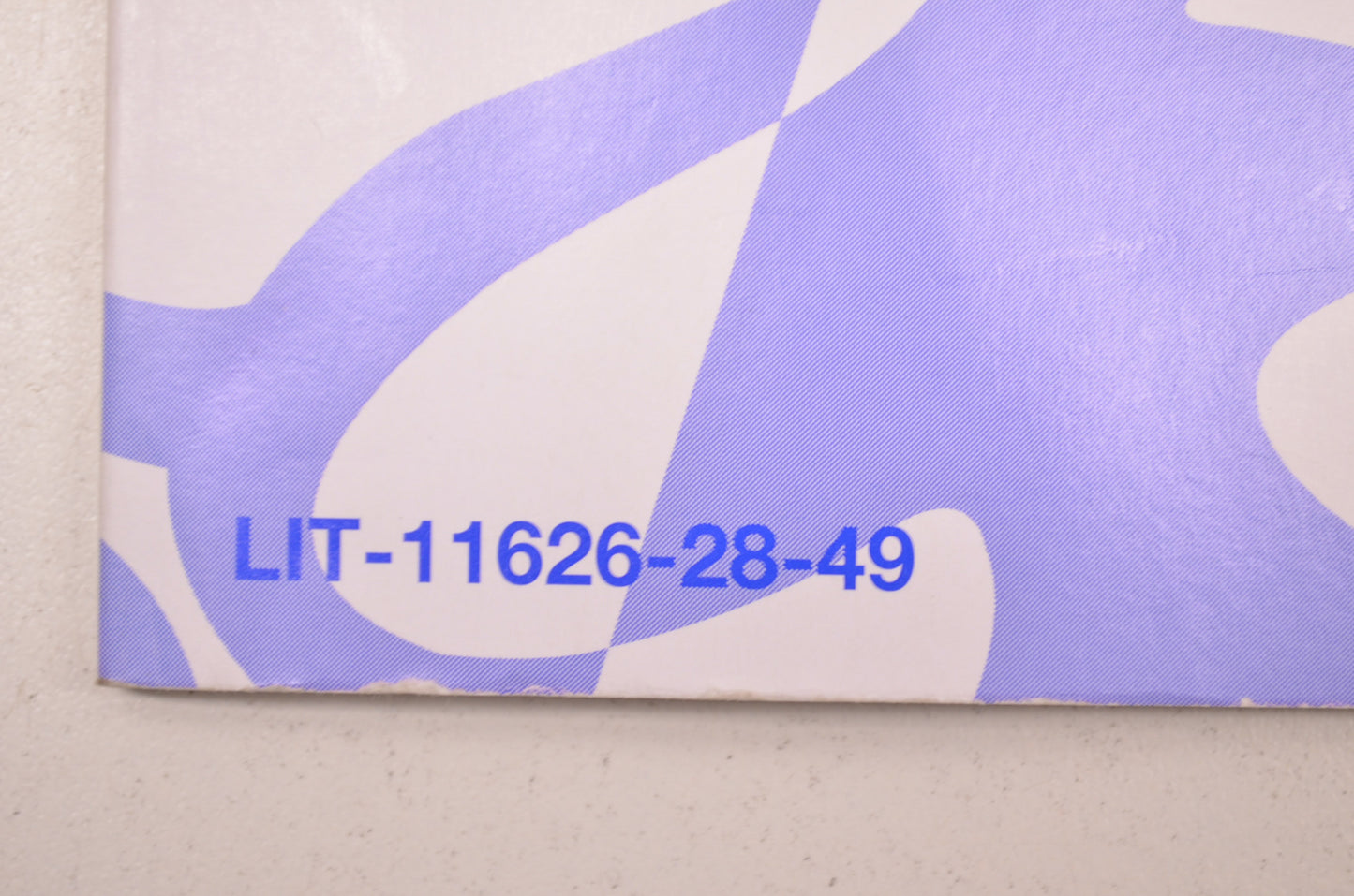 OEM Yamaha Super Tenere XTZ12EF XTZ12EFC Owner's Manual LIT-11626-28-49