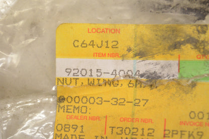 New OEM Kawasaki 92015-4004 Wing Nut NOS