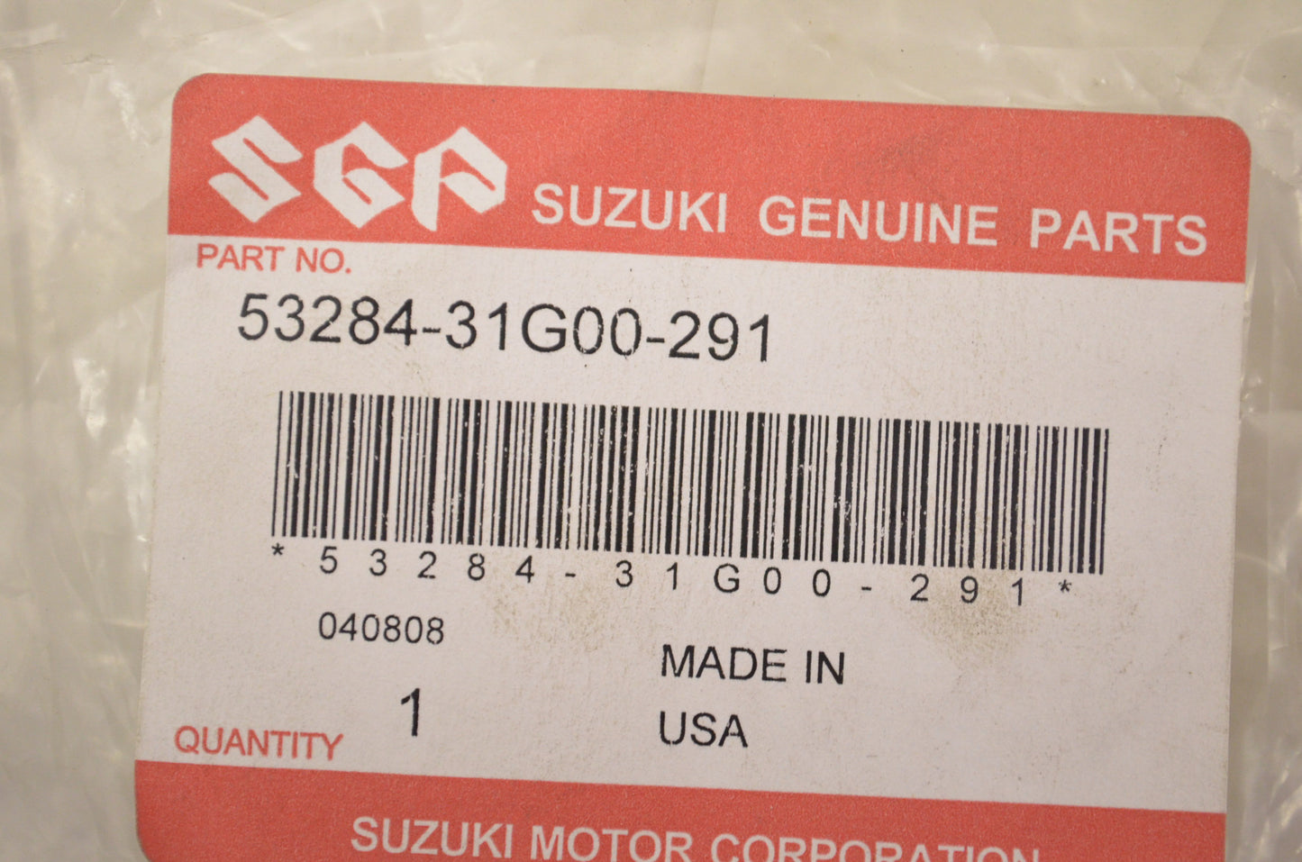 OEM Suzuki 53284-31G00-291 Front Lamp Housing NOS