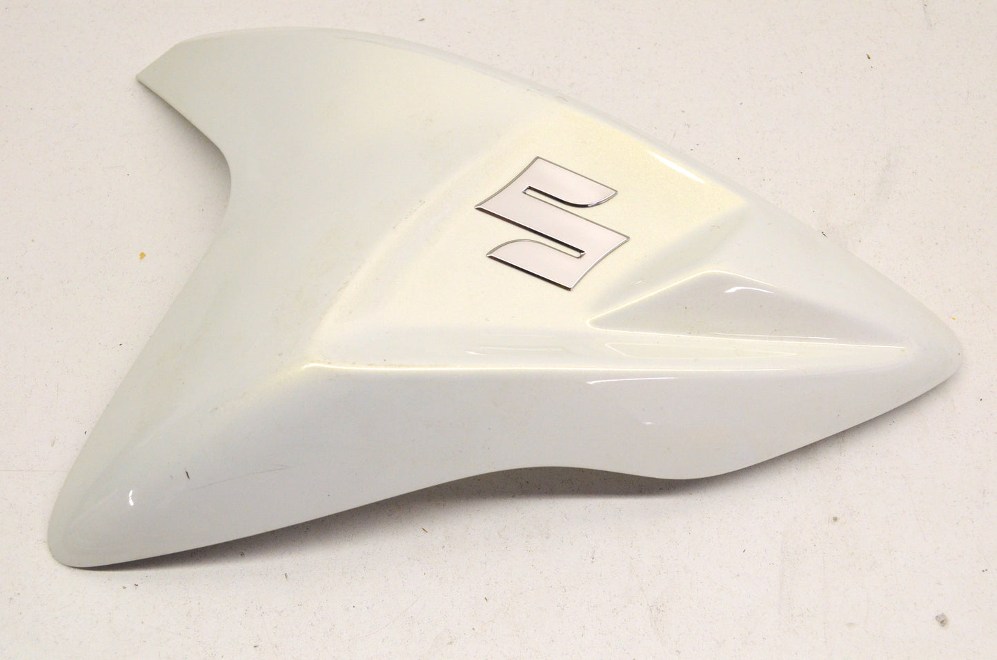 OEM Suzuki Left Tank Fairing White