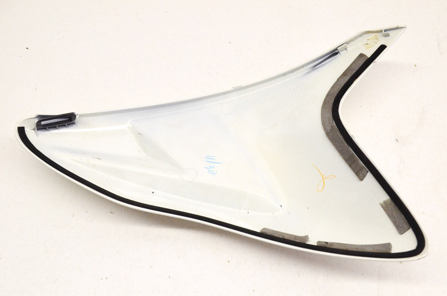 OEM Suzuki Left Tank Fairing White