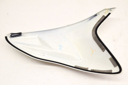 OEM Suzuki Left Tank Fairing White