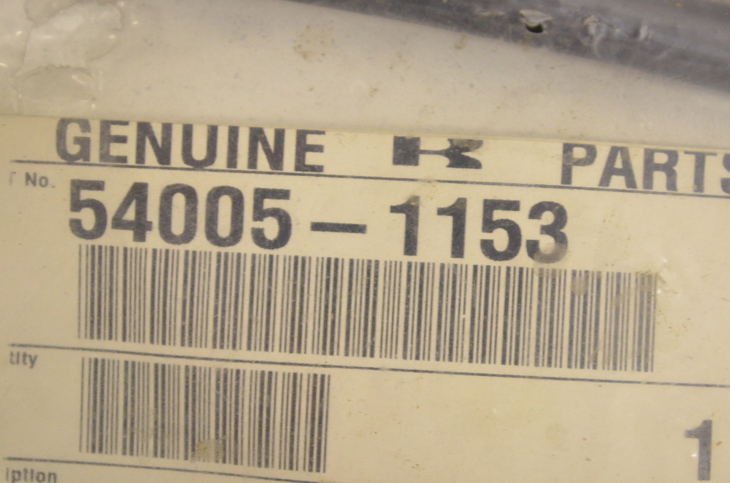 OEM Kawasaki 54005-1153 Upper Front Brake Cable NOS