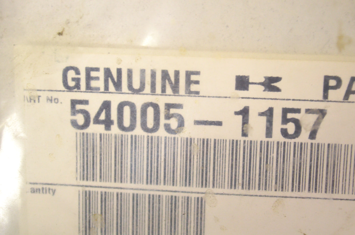 OEM Kawasaki 54005-1157 Left Rear Brake Cable NOS