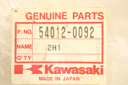 New OEM Kawasaki 54012-0092 Opening Throttle Cable NOS