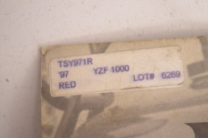 Second Look TSY971R Tank Cover Red NOS