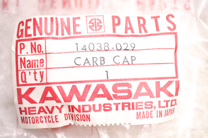 OEM Kawasaki 14038-029 Carburetor Cap NOS