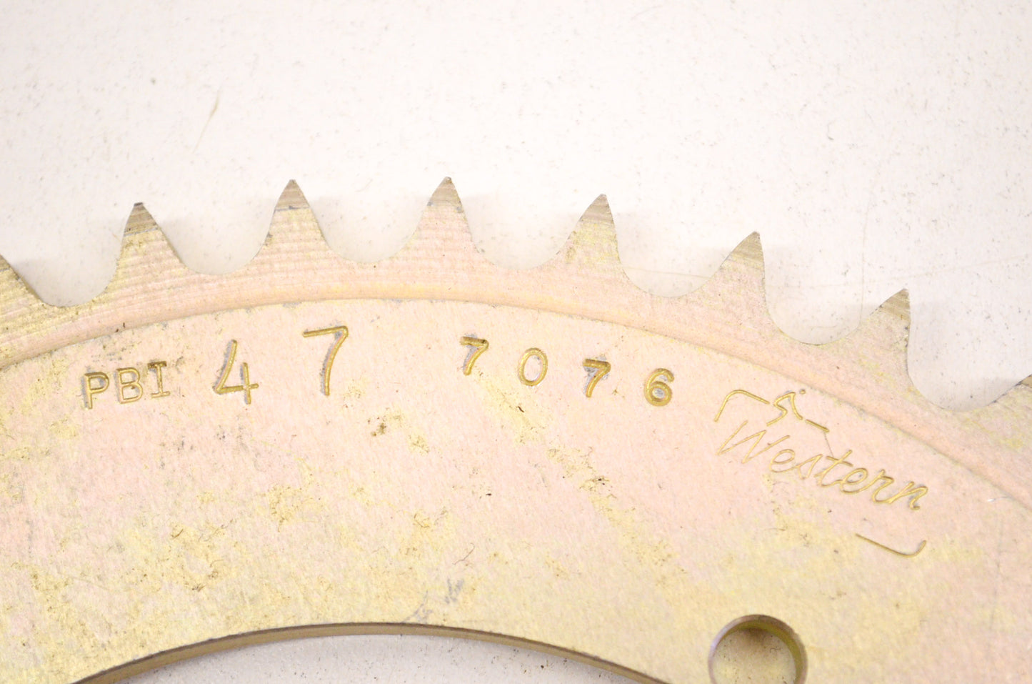 New PBI SR500  Sprocket 47 Tooth NOS