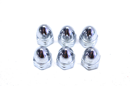 CY Chrome 13-2069 Acorn Nut Qty 6 NOS