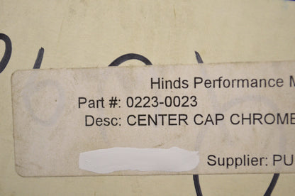 New AMS Chrome Center Cap NOS