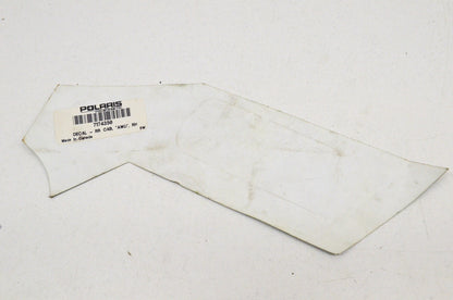 OEM Polaris 7174350 Right Hand "AWD" Rear Cab Decal NOS