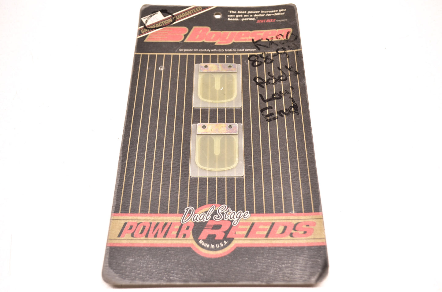 New Boyesen Dual Stage Power Reeds 646 88-94 KX80 NOS