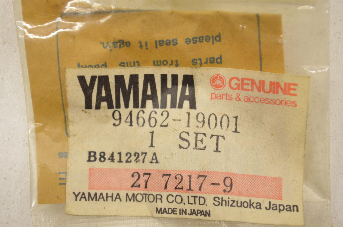 New OEM Yamaha Joint Chain NOS