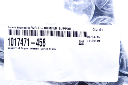 New OEM Polaris Black Weld Front Support Bracket NOS