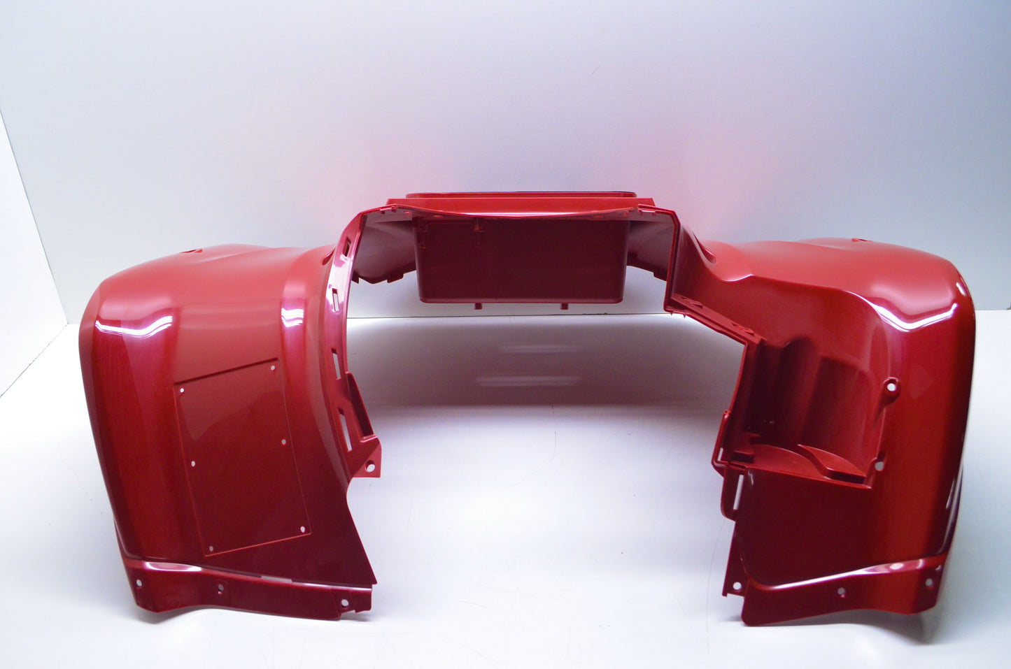 OEM Kawasaki 35004-Y002-946 Red Front Fender NOS