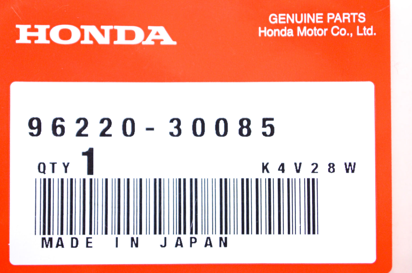 OEM Honda 96220-30085 Roller (3X8.5) NOS