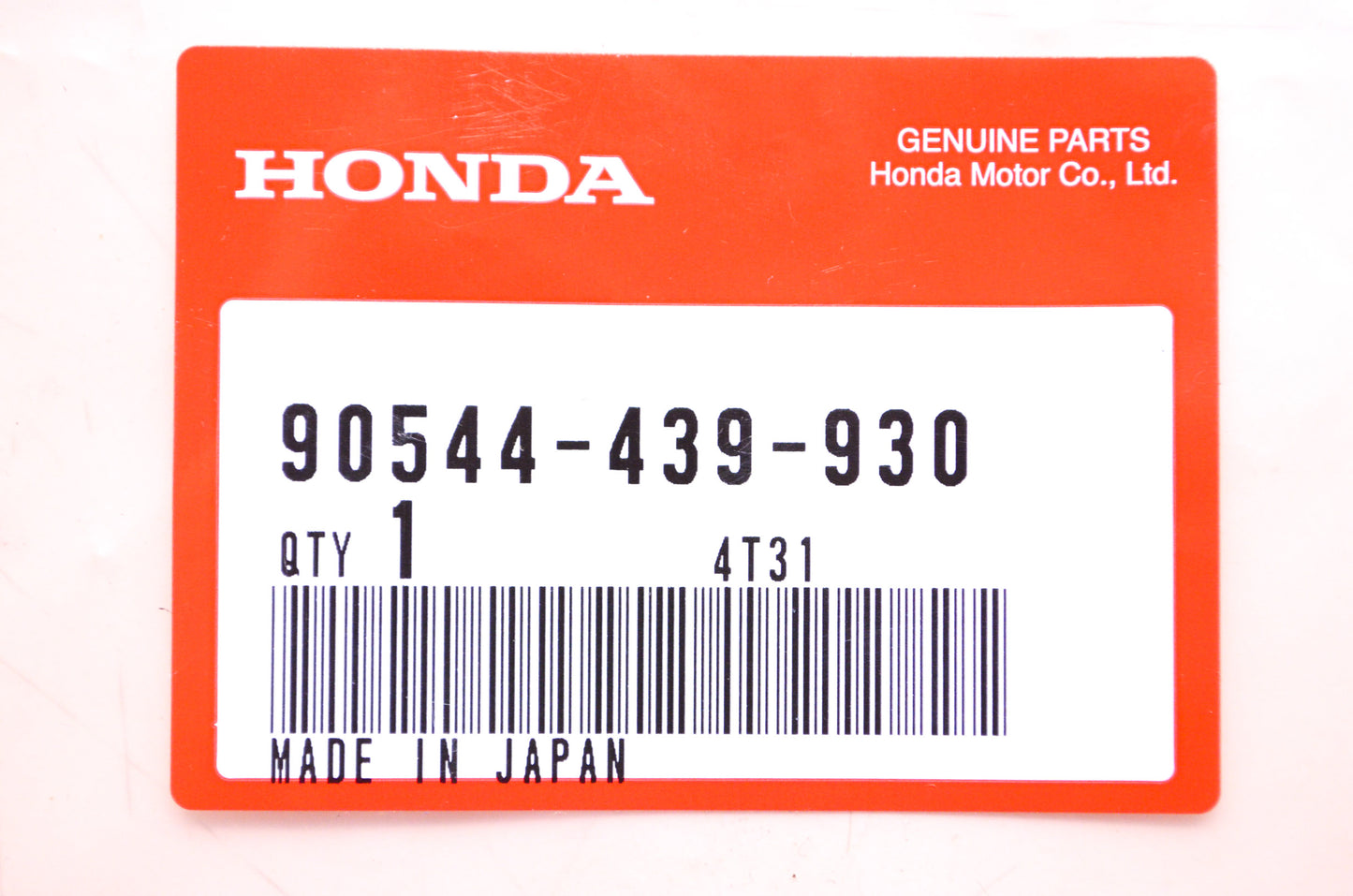 OEM Honda 90544-439-930 Gasket Qty 2 NOS